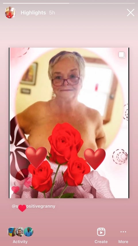 sleekcams.com sexpositivegranny profile on OnlyFans in granny category